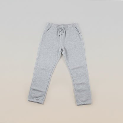 Pantalon survêtement homme, jogger baggy coton gris